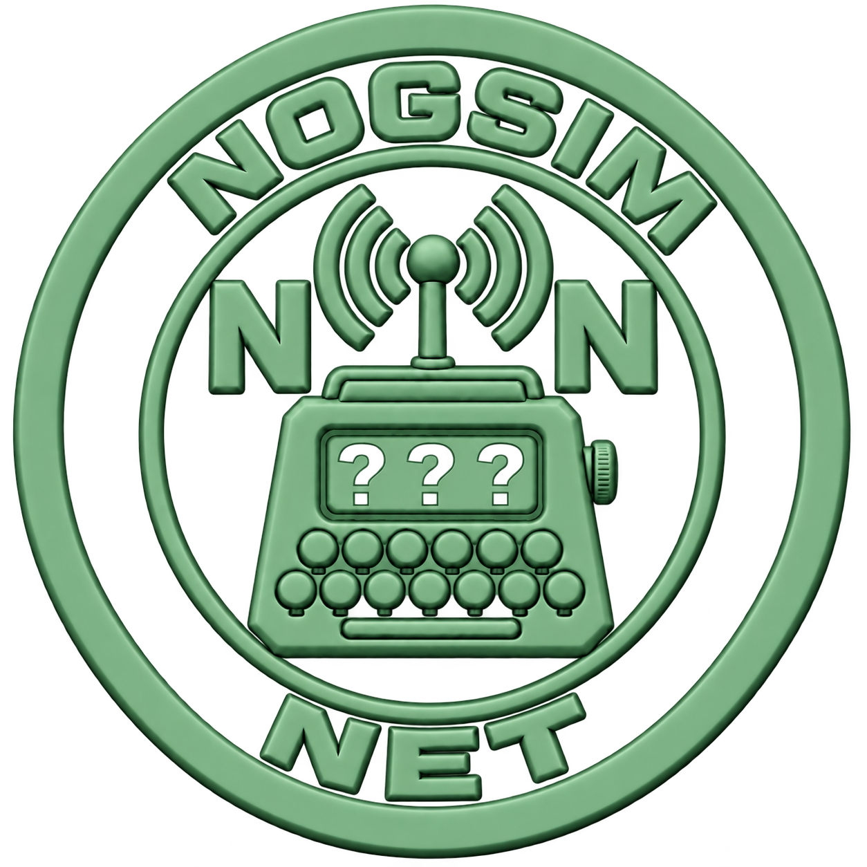 Zelené logo NOGSIM NET